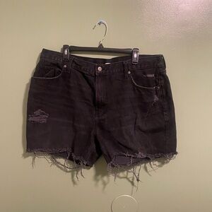 Old Navy Charcoal Denim Shorts